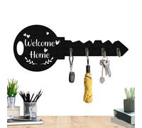 Gungtj Key Holder, Wooden Key Rack, Space Saving Storage Hanger, Wall Mounted, sturdy Vintage Home Decor for Apartment, Living Room, Bedroom, Entryway, 11,61 x 4,72 pulgadas