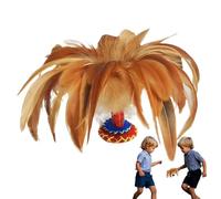 Gungtj Kick Shuttlecock, Chinese Jianzi Kicking Shuttlecock, Funny Foot Sports Game, Compact and Portable Sturdy Design for Kids, Adults, Outdoor Fitness Playing Toys