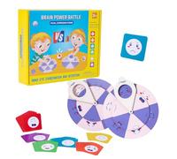 Gungtj Kids Emotion Wheel, Feelings Wheel, Emotion Expression Wheel, Mental Health Feelings Wheel, Kindergarten Early Learning Toy, Emotional Development Toy for Elementary School Teachers
