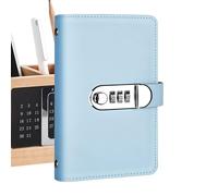 Gungtj Libro de ahorro de dinero, con cerradura de 100 sobres, planificador A6, carpeta de ahorros, libro de desafío de dinero, para presupuesto, gastos financieros, niños, adultos, hogar, apartamento