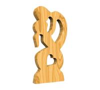 Gungtj Lover Table Décor, Handcarved Lover Artwork, Couple Wooden Statue, Lover Kiss Figurine, Decorative Home Decor, Wooden Couple Sculpture, Romantic Tabletop Decor, Handcrafted Lover Figurine