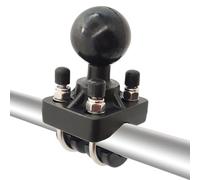 Gungtj Motorcycle Camera Mount, Heavy Duty Handlebar Mount with Double U Shape Bolt, 4,45 x 2,48 x 2,05 pulgadas Adjustable Angle Quick Release for Daily Commuting and Long Distance Travel