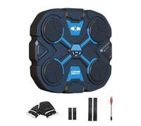 Gungtj Music Boxing Machine, Smart Wireless Punch Trainer, Interactive Workout Equipment, LED Rhythm Feedback for Adults, Kids, Home Fitness, Training, Cardio Ejercise Material ABS