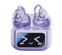 Gungtj Noise Cancelling Headphones, Lightweight Wireless Headset, Clip en Earbuds, Portable Over The Earphones, for Running, Ejercising, and Cycling, Sturdy Design, 2,56 x 2,17 x 0,98 pulgadas