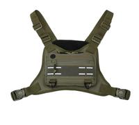 Gungtj Pass Body Bag, Front Vest Training Pack, Adjustable Design, Multi-Functional Running Gear, Ideal Mobile Phones, Headphones, Outdoor Sport Use Headphone Carrying,