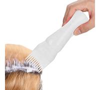 Gungtj Peine de raíz para teñir el cabello, botella de peine para tinte para el cabello, Botella de peine para teñir, Botella portátil del del color tinte pelo con la escala