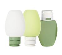 Gungtj Pet Travel Bottles Food, Set of 3 Bottle Soft Toiletry Bottles, Refillable Design Vacation, Hotel, Camping & Beach - Portable Pet Supplies for Convenient