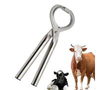 Gungtj - Pinzas de nariz para ganado - Accesorio de cría - Pinzas ajustables de acero inoxidable para gestión de ganado