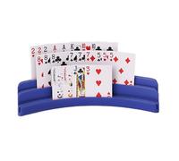 Gungtj Portable Playing Card Holder, Three Layer Card Stand, Professional Deck Storage Case, 11,46 x 2,48 x 1,38 pulgadas Table Accessories and Board Game Supplies for Seniors