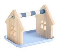 Gungtj Posaderos para Jaulas,Accesorios de Enriquecimiento Ambiental | Juguetes Masticables para Picos,para Agapornis, Canarios, Interiores,