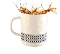 Gungtj Rhinestone Taza, Novelty Ceramic Drinking Cup, Compact Design Stylish Beverage Container, 300 ml Sparkly Multipurpose Coffee Tea Mug for Juice, Beer, Wine and Everyday Home Use