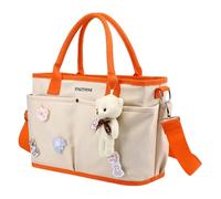 Gungtj Satchel Purses For Women, Large Capacity Waterproof Handbags, Travel Multi-Purpose Tote, Diaper Bag With Large Opening, Impermeable Satchel Purses, Multi-Function Tote Bag, beige, Se référer au