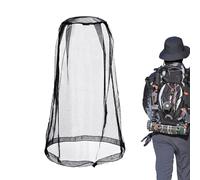 Gungtj Sombrero Anti-Moscas, Sombrero de Protección contra Moscas | Cubierta de Cara de Red - Sombrero de Sol de Protección Exterior, Sombrero de Cubo Exterior Transpirable,