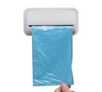 Gungtj Soporte para Bolsas De Basura,Organizador De Bolsas Bajo Fregadero | Dispensador De Sin Necesidad De Taladrar para Despensa Encimera Cocina Dormitorio Armario Cajón Lavandería