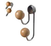 Gungtj Strong Magnetic Hooks, Heavy Duty Swivel Hooks, Wall Mount Decorative Coat Hanger, Multi Purpose Hangers For Cruise Cabin, Locker, Kitchen Bathroom,6,3 x 3,15 x 2,95 pulgadas