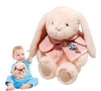 Gungtj Stuffed Bunny Plush Toy, lindo largo animal conejo , Soft Cuddly Kids Sleeping Bunny Pillow, Idea for Boys, Girls, 11.02x7.87 pulgadas