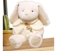 Gungtj Stuffed Bunny Plush Toy, lindo largo animal conejo , Soft Cuddly Kids Sleeping Bunny Pillow, Idea for Boys, Girls, 11.02x7.87 pulgadas