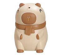 Gungtj Toothpick Holder, Travel Case Dispenser 3,94 x 2,76 x 2,95 pulgadas Decorative Automatic Organizer Jar with Capybara Design for Kitchen, Bathroom, Restaurant and On the Go Use