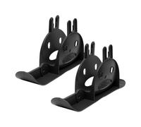 Gungtj Trineo de esquí para ciclismo, 1 par de soportes de esquí de invierno, piezas de repuesto antideslizantes para montañas, caminantes, rutas, equitación, aventura, calle, parque, niñas, niños y