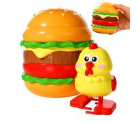 Gungtj Wind Up Animals - Hatching Toy, Interactive Sensory Activity,