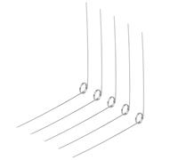 GUNGY 10 Piezas Resortes de Torsión de Acero Inoxidable Diámetro Alambre 0,3mm Diámetro Interior 3 mm Longitud del Brazo 30 mm Ángulo 90° 2 Vueltas Giro Derecha 0,3x3x30 mm