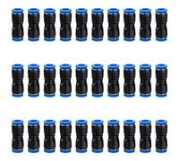 GUNGY 30 Piezas Conectores Neumáticos 4mm Enchufe Rapido Neumatico Conectores Manguera de Aire Accesorios para Herramientas Neumáticas