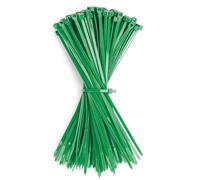 GUNGY Bridas Plastico para Cables Verde 200 x 3,6mm Bridas Sujetacables Eléctricos para Gestión de Cablesde Jardinería 100 Piezas