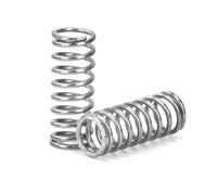 GUNGY Muelles de Compresion de Acero Inoxidable Resorte de Compresión 15mm Diámetro Alambre 0,7mm Diámetro Exterior 6mm Fuerza del Resorte 1,2KG 20 Piezas