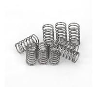 GUNGY Muelles de Compresion de Acero Inoxidable Resorte de Compresión 15mm Diámetro Alambre 0,7mm Diámetro interior 6mm Fuerza del Resorte 0,6kg 20 Piezas
