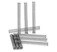 GUNGY Muelles de Compresion de Acero Inoxidable Resorte de Compresión 20mm Diámetro Alambre 0,26mm Diámetro Exterior 2mm Fuerza del Resorte 0,28kg 20 Piezas