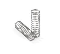 GUNGY Muelles de Compresion de Acero Inoxidable Resorte de Compresión 25mm Diámetro Alambre 0,4mm Diámetro Exterior 8mm Fuerza del Resorte 0,09kg 10 Piezas