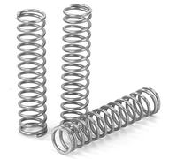 GUNGY Muelles de Compresion de Acero Inoxidable Resorte de Compresión 25mm Diámetro Alambre 0,65mm Diámetro Exterior 6mm Fuerza del Resorte 1kg 20 Piezas
