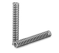GUNGY Muelles de Compresion de Acero Inoxidable Resorte de Compresión 25mm Diámetro Alambre 0,6mm Diámetro Exterior 4mm Fuerza del Resorte 1,5kg 20 Piezas