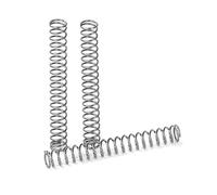 GUNGY Muelles de Compresion de Acero Inoxidable Resorte de Compresión 30mm Diámetro Alambre 0,4mm Diámetro Exterior 4mm Fuerza del Resorte 0,54kg 20 Piezas