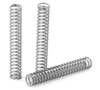 GUNGY Muelles de Compresion de Acero Inoxidable Resorte de Compresión 30mm Diámetro Alambre 0,65mm Diámetro Exterior 5mm Fuerza del Resorte 1,2kg 20 Piezas
