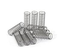 GUNGY Muelles de Compresion de Acero Inoxidable Resorte de Compresión 30mm Diámetro Alambre 0,7mm Diámetro interior 8mm Fuerza del Resorte 0,54kg 10 Piezas