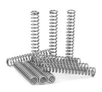 GUNGY Muelles de Compresion de Acero Inoxidable Resorte de Compresión 30mm Diámetro Alambre 0,7mm Diámetro Exterior 5mm Fuerza del Resorte 2,1kg 20 Piezas