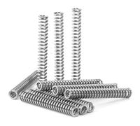 GUNGY Muelles de Compresion de Acero Inoxidable Resorte de Compresión 30mm Diámetro Alambre 0,7mm Diámetro Exterior 4mm Fuerza del Resorte 2,7kg 20 Piezas