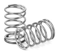 GUNGY Muelles de Compresion de Acero Inoxidable Resorte de Compresión 30mm Diámetro Alambre 1,7mm Diámetro Exterior 20mm Fuerza del Resorte 3,6KG 4 Piezas