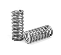 GUNGY Muelles de Compresion de Acero Inoxidable Resorte de Compresión 30mm Diámetro Alambre 2,1mm Diámetro Exterior 13mm Fuerza del Resorte 15kg 10 Piezas