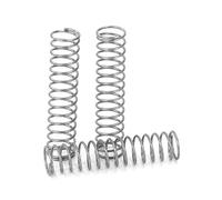 GUNGY Muelles de Compresion de Acero Inoxidable Resorte de Compresión 35mm Diámetro Alambre 0,65mm Diámetro Exterior 8mm Fuerza del Resorte 0,63kg 10 Piezas