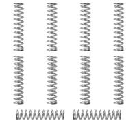 GUNGY Muelles de Compresion de Acero Inoxidable Resorte de Compresión 35mm Diámetro Alambre 1,2mm Diámetro Exterior 8mm Fuerza del Resorte 6,3kg 10 Piezas