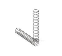 GUNGY Muelles de Compresion de Acero Inoxidable Resorte de Compresión 45mm Diámetro Alambre 0,45mm Diámetro Exterior 8mm Fuerza del Resorte 0,16kg 10 Piezas