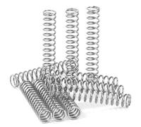 GUNGY Muelles de Compresion de Acero Inoxidable Resorte de Compresión 45mm Diámetro Alambre 0,85mm Diámetro Exterior 8mm Fuerza del Resorte 1,81kg 10 Piezas