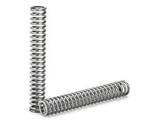 GUNGY Muelles de Compresion de Acero Inoxidable Resorte de Compresión 50mm Diámetro Alambre 1,1mm Diámetro Exterior 8mm Fuerza del Resorte 4kg 20 Piezas