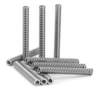 GUNGY Muelles de Compresion de Acero Inoxidable Resorte de Compresión 50mm Diámetro Alambre 1,2mm Diámetro Exterior 6mm Fuerza del Resorte 6kg 20 Piezas