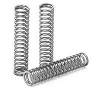 GUNGY Muelles de Compresion de Acero Inoxidable Resorte de Compresión 55mm Diámetro Alambre 1,5mm Diámetro interior 8mm Fuerza del Resorte 5,77kg 10 Piezas