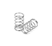 GUNGY Muelles de Compresion de Acero Inoxidable Resorte de Compresión 5mm Diámetro Alambre 0,23mm Diámetro Exterior 3mm Fuerza del Resorte 0,09kg 20 Piezas