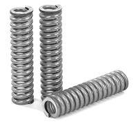 GUNGY Muelles de Compresion de Acero Inoxidable Resorte de Compresión 60mm Diámetro Alambre 2,6mm Diámetro Exterior 14mm Fuerza del Resorte 30kg 10 Piezas