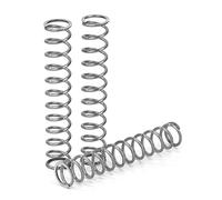 GUNGY Muelles de Compresion de Acero Inoxidable Resorte de Compresión 90mm Diámetro Alambre 1,8mm Diámetro interior 12mm Fuerza del Resorte 9,45kg 4 Piezas